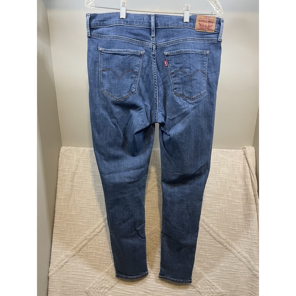 Levi's 311 Shaping Skinny Jeans Medium Wash Mid Rise Denim Women's 32 5-Pocket